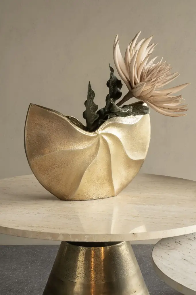 Bình hoa Isabella Gold 